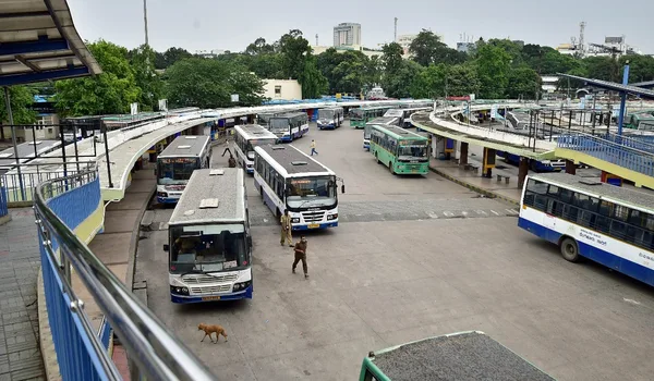 Yelahanka Bus Stop near Godrej Beacon Yelahanka